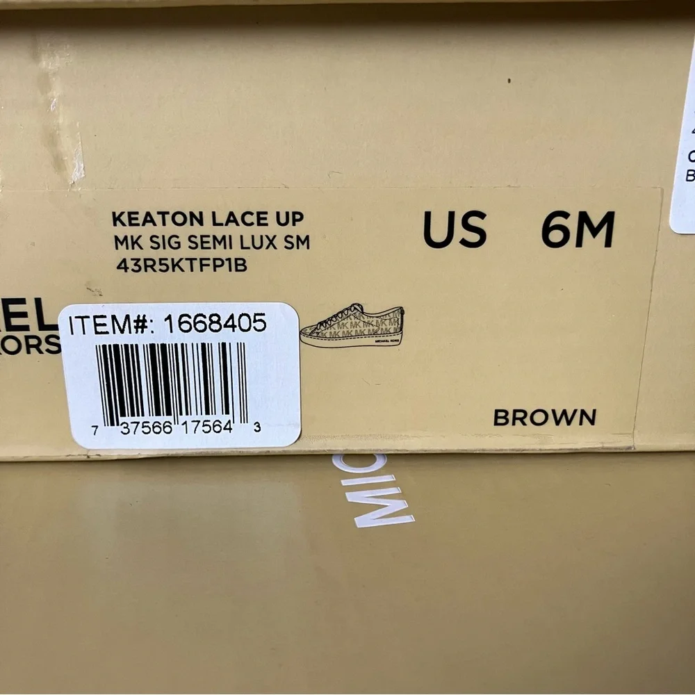 *NIB* Michael Kors Women's Keaton Logo Sneakers